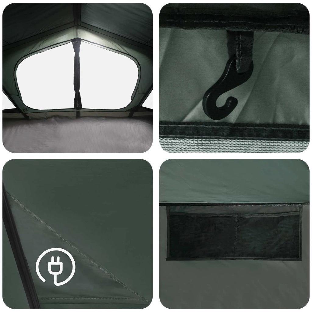 Tenda Capanna con tetto Verde militare 480 x 273 x 205 cm 42028688