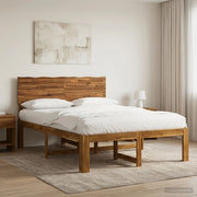 Letto matrimoniale con testiera ROSTOCK Naturale 120 x 190 cm 903318