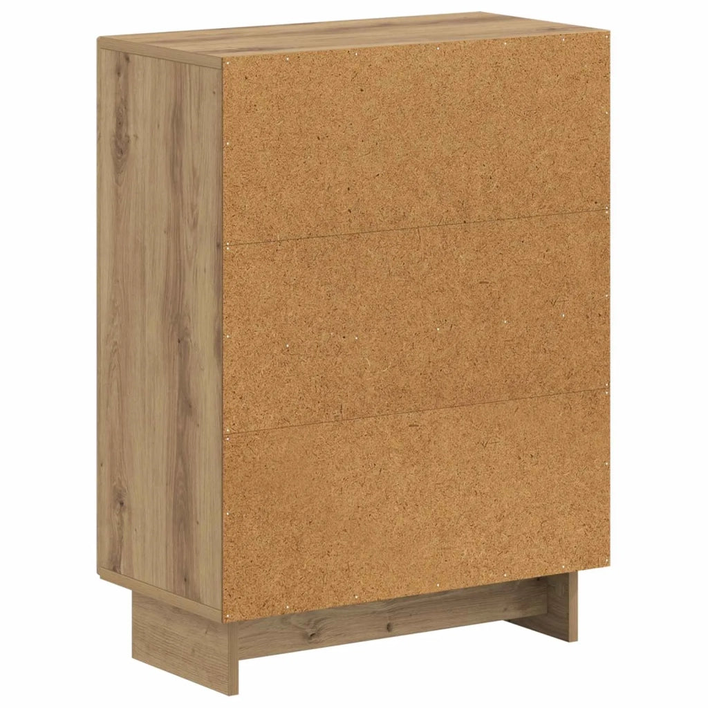 Mobiletto da Bagno EDE Rovere Artigianale 59,5 x 31 x 80 cm 895964