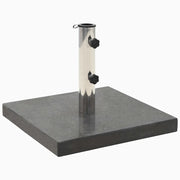 Base per Ombrellone in Granito 28,5 kg Quadrata Nera CFW8464460