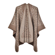 Elegante scialle/mantella in cashmere, nuovo modello autunno/inverno.