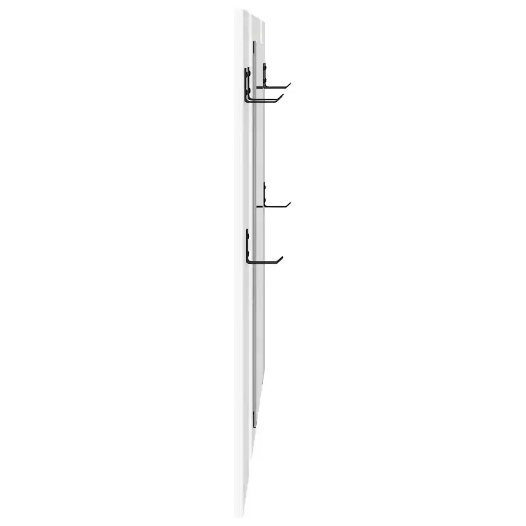 Appendiabiti a muro Bianco 96 x 1,5 x 90 cm Legno multistrato 874531
