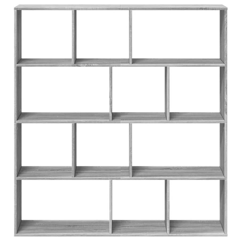 Libreria Grigio Sonoma 132x29x141,5 cm in Legno Multistrato 3310312