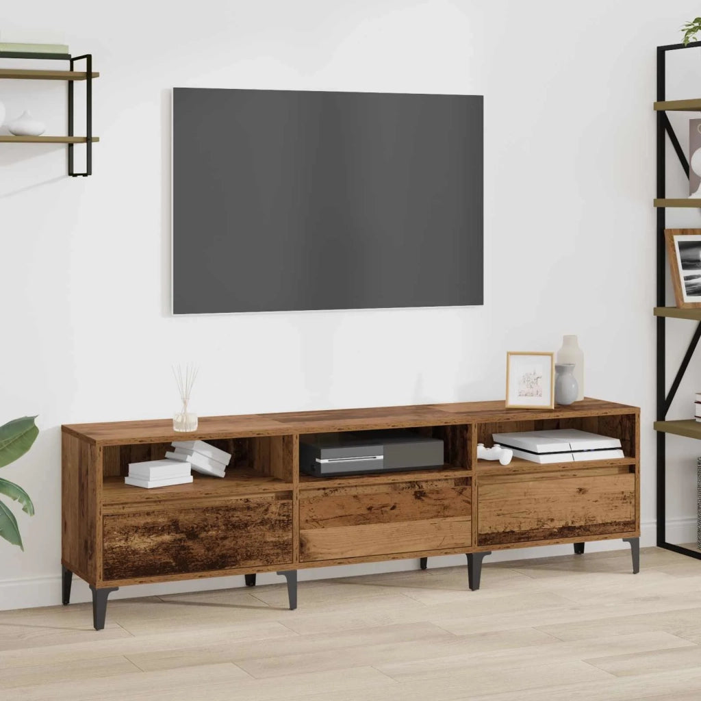 Mobile TV con cassetto Legno vecchio 150 x 30 x 45 cm 879483