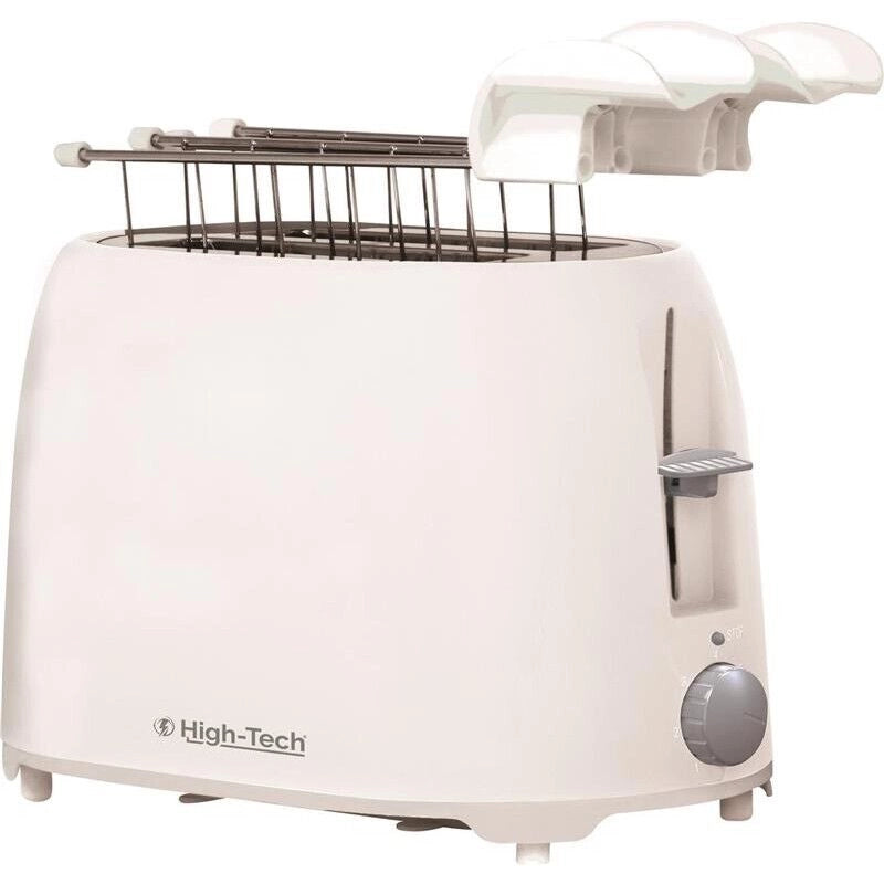 HIGH-TECH TOSTAPANE CON PINZE DA 750 WATT CON FUNZIONE SCONGELAMENTO