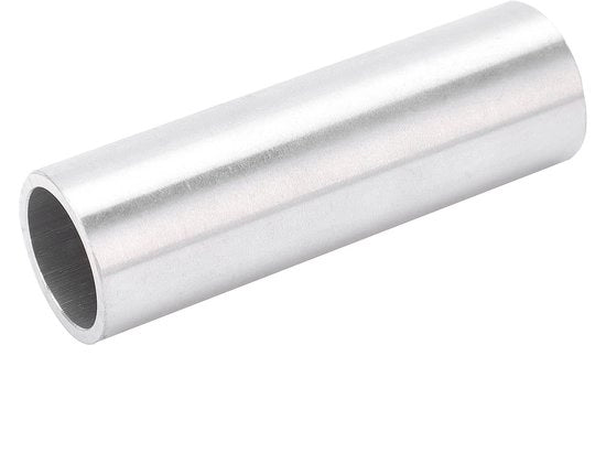 Tubo di Alluminio 32 Mm di Diametro Esterno - 27 Mm di Diametro Interno - 100 Mm di Lunghezza - Supporto Strutturale - Impianto Elettrico Pulito - Profilo di Alluminio