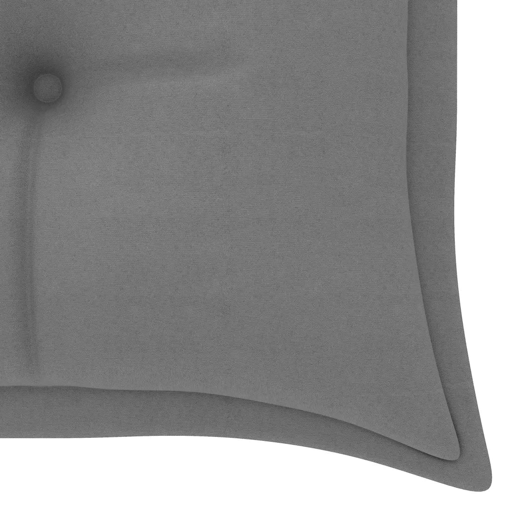 Panchina da Giardino e Cuscino 3 Posti 150cm Eucalipto Massello cod mxl 75772