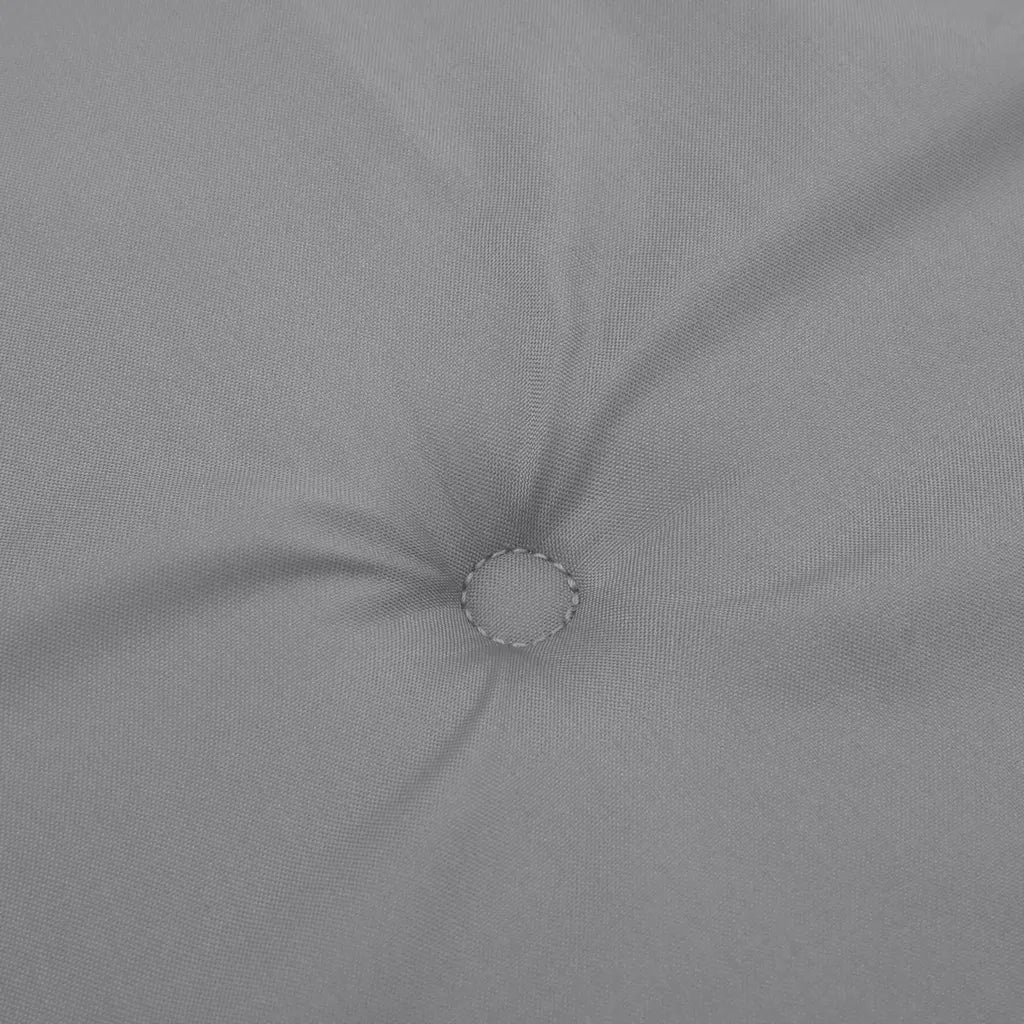 Cuscino per Panca-Cuscini per panchina Grigio 180x50x3 cm in Tessuto Oxford