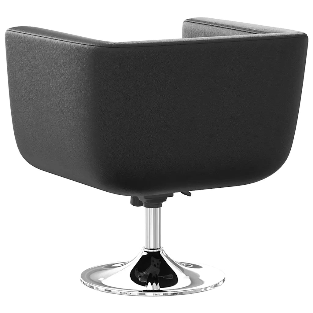 Sedie da Bar 2 pz in Pelle Artificiale Nera 160440