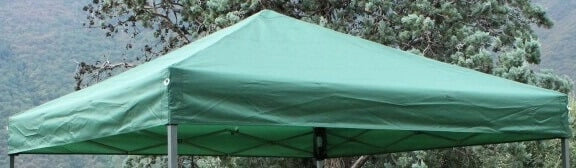 TELO PER GAZEBO HOLIDAY 3 X 4.5 MT IN COLORE VERDE