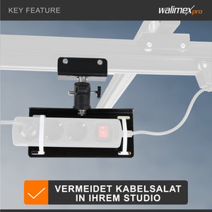 Walimex Supporto per binari a soffitto