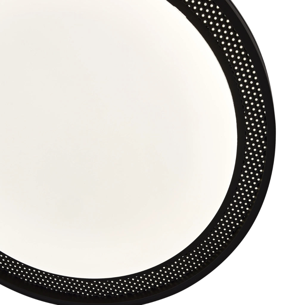 Plafoniera Ronda tonda nera Ø40 LED CCT 25W Light Prestige