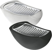 Design Rasp con Cassetta Formaggio - Hars Termoplastico - Acciaio Liscio - AARU01 - Gelato