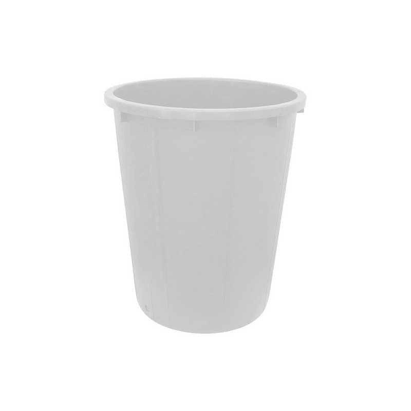 Bidone Immondizia Bianco 41 h 49 L 50 Ics