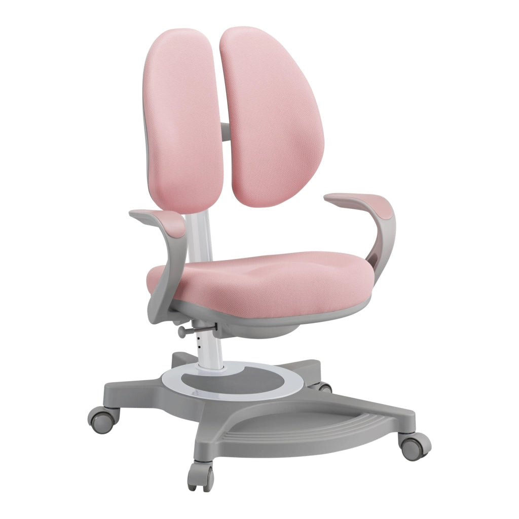 Sedia Girevole Partille per Bambini - Rosa [en.casa]