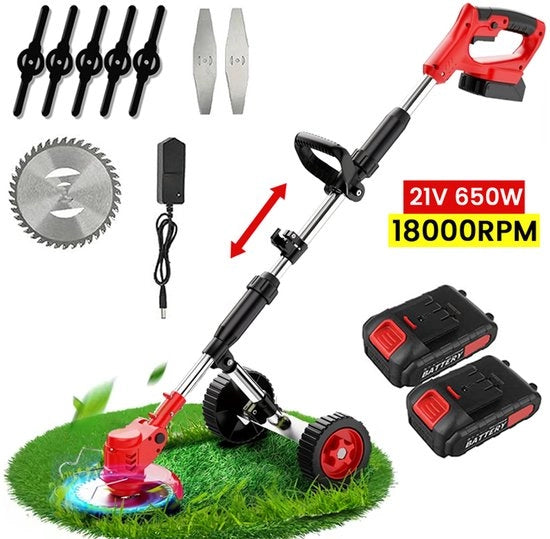 Aspirapolvere elettrico - 650W - 21V - Senza fili - 18000 giri/min