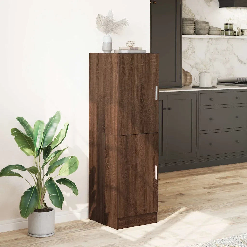 Armadietto Cucina Rovere Marrone 38x41,5x131,5 cm in Legno 860118