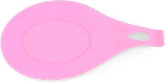 Matte da pennello - Supporto per strumenti - Accessori cucina - Resistente al calore - Piastra in silicone - Rosa - 1 pezzo