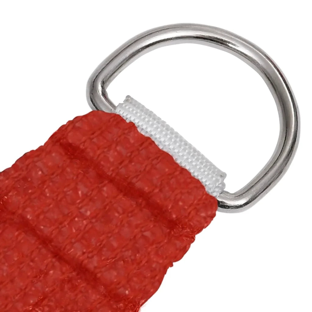 Vela ombreggiante/ombrellone 160 g/m² rosso 3 x 5 m HDPE 02_0009272