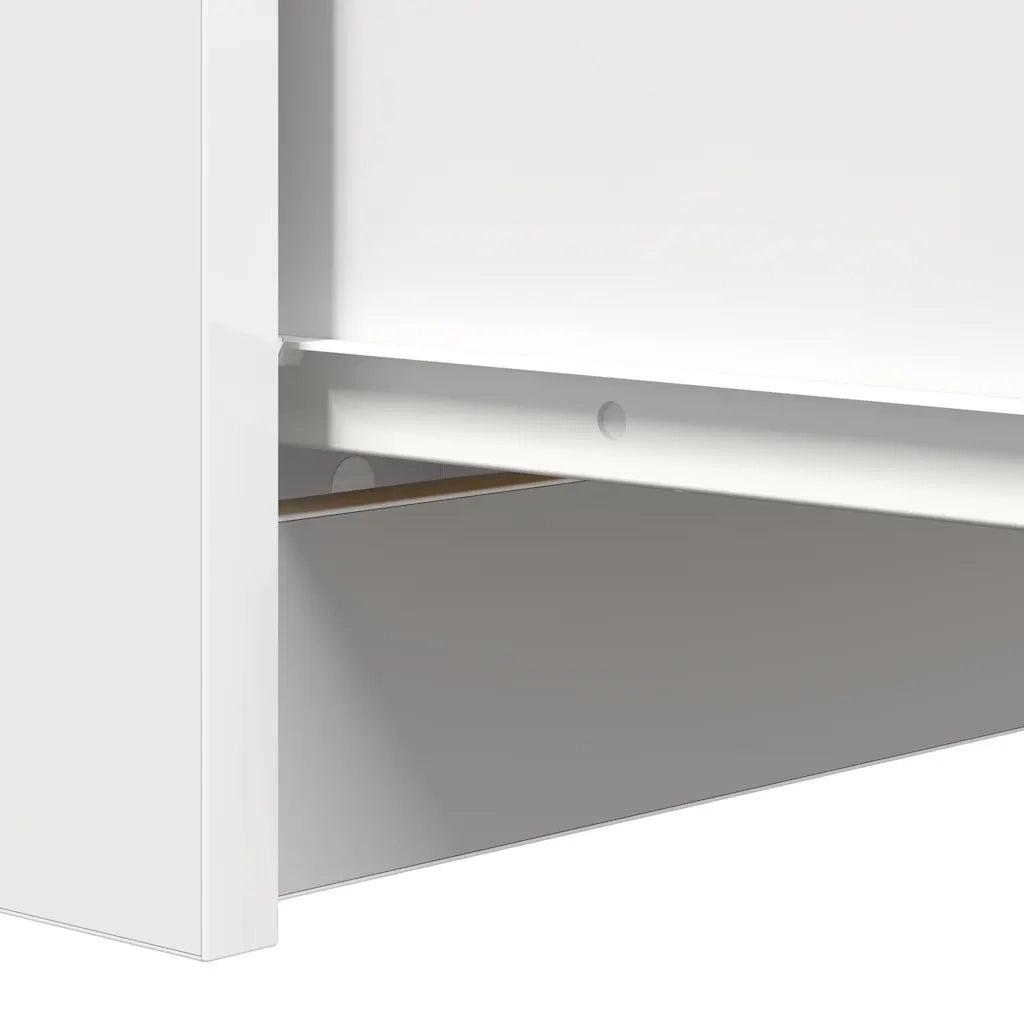 Credenza | Madia | Buffet da pranzo | Armadio da pranzo Bianca 37,5x35x76 cm in Legno Multistrato