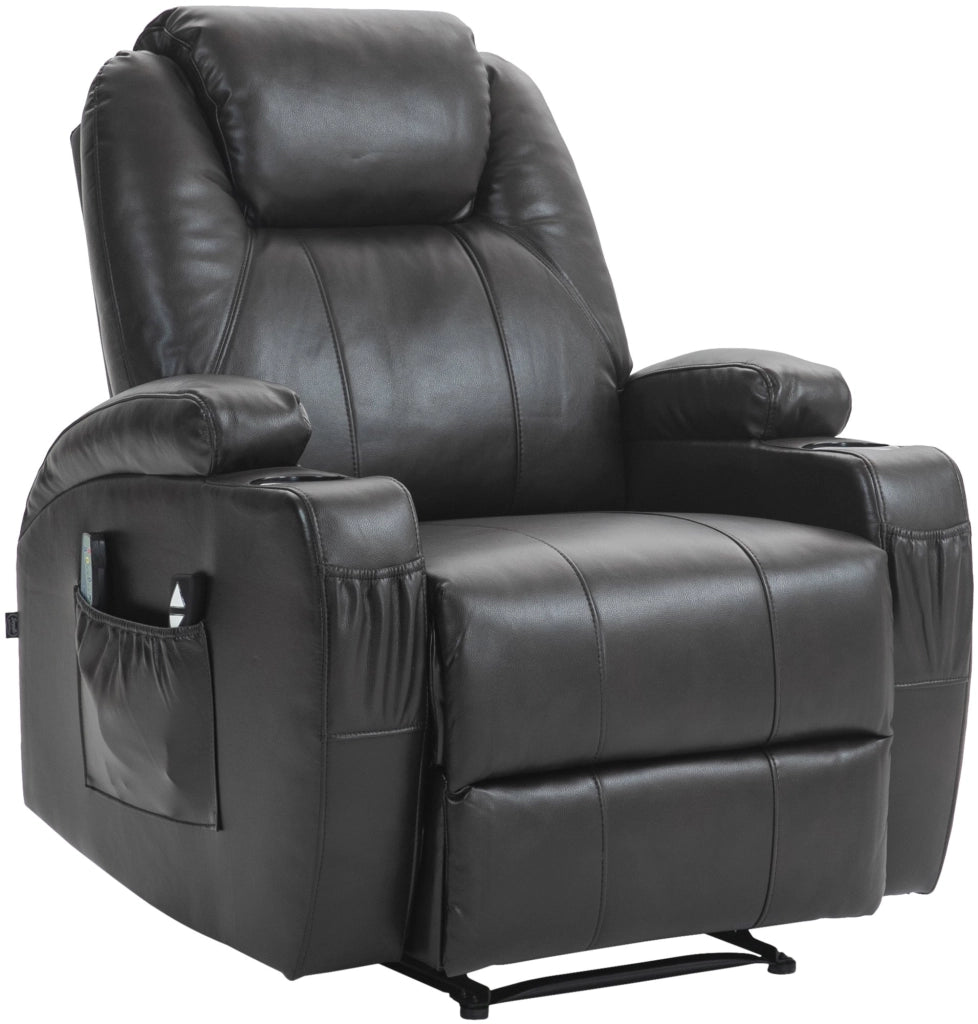 Sessel Hepler mit Massagefunktion Kunstleder