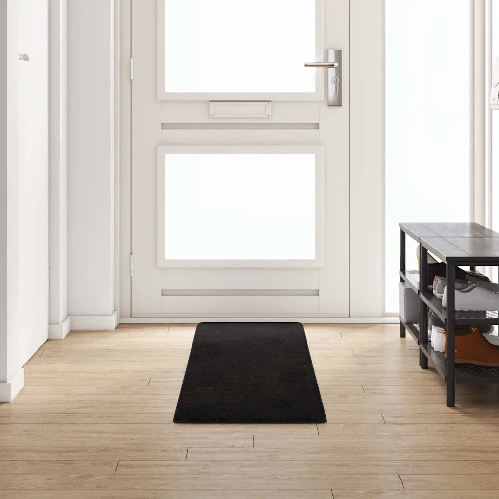 Runner in Moquette | Runner Tappeto Nero 50 x 250 cm 100% Polipropilene Tuft