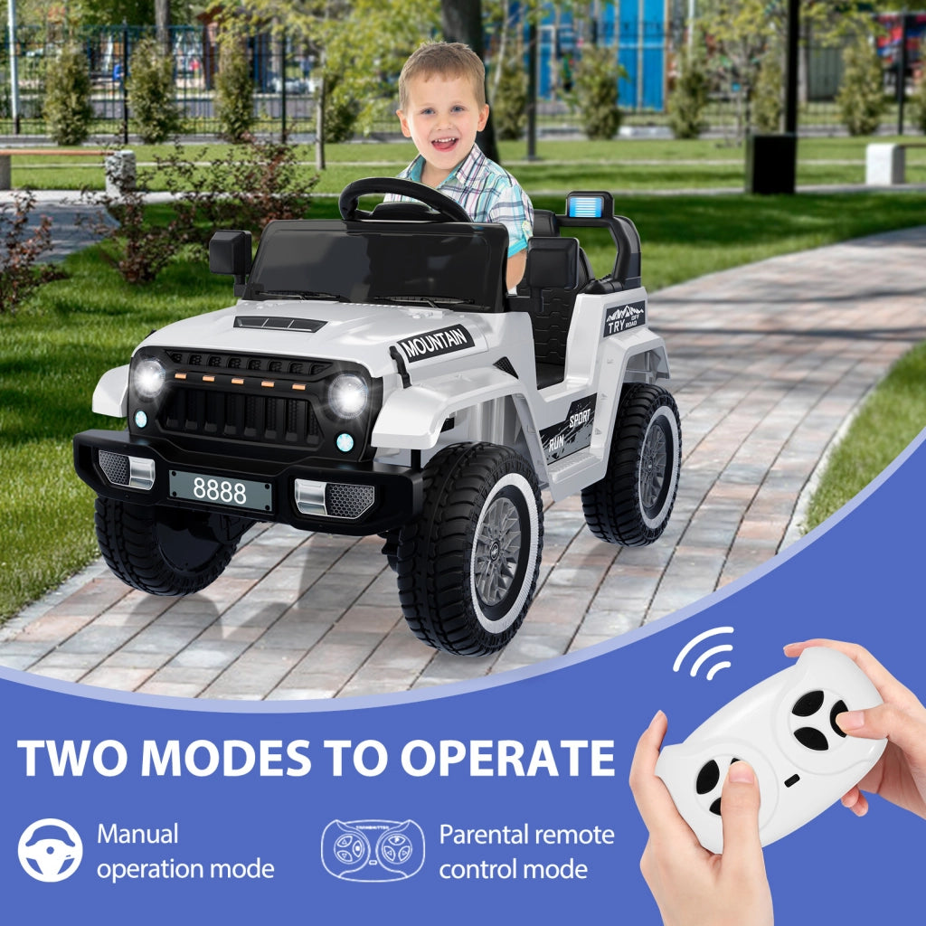 Auto Elettrica per Bambini 12V 2 Posti con Telecomando 2