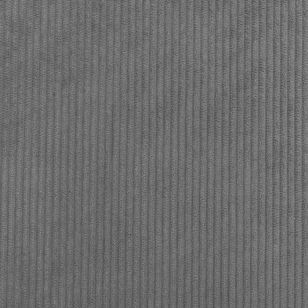 Struttura Letto  Grigio Chiaro 120x190 cm in Velluto a Coste