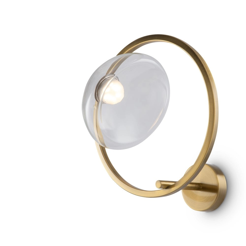 Applique Lunare Maytoni ottone vetro LED 5W 3000K MOD327