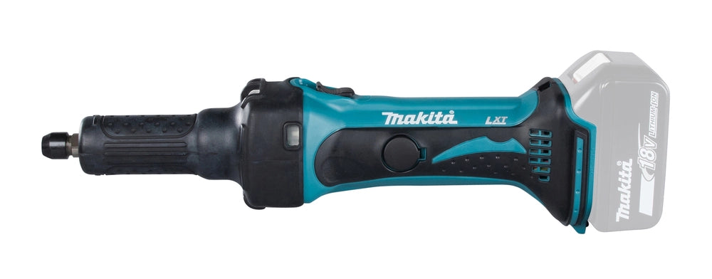 Smerigliatrice Diritta Makita DGD800ZJ 18V LXT Ø6 mm con Valigetta Makpac