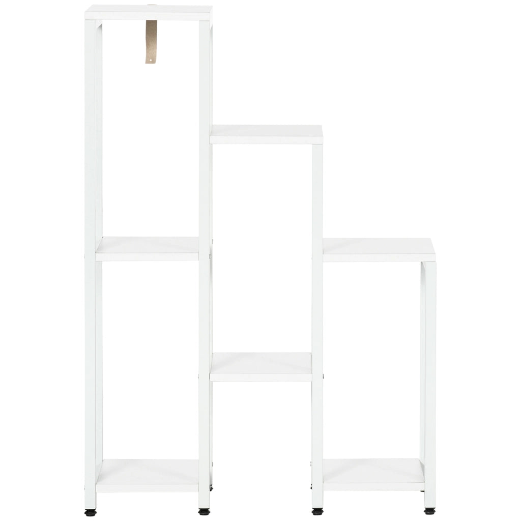Portafiori per interno ed esterno ¨C zephmum ¨C bianco, acciaio, 65x23x94,5cm