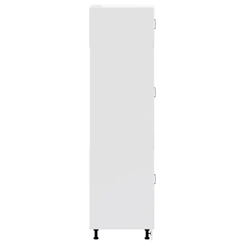 Armadio da Cucina Lucca Bianco in Legno Multistrato 853867