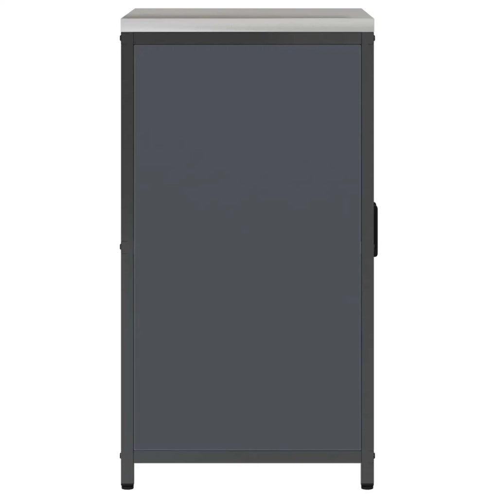 Stoccaggio in cucina Antracite 60 x 50 x 92 cm Acciaio 874991