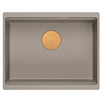 Lavello In Granito Logan 100 Beige Rame