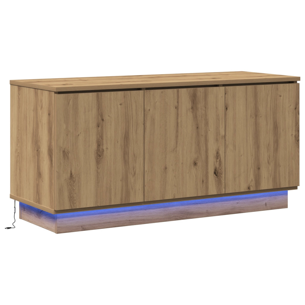 Mobile TV Rovere 100x38x49 cm Legno Ingegnerizzato