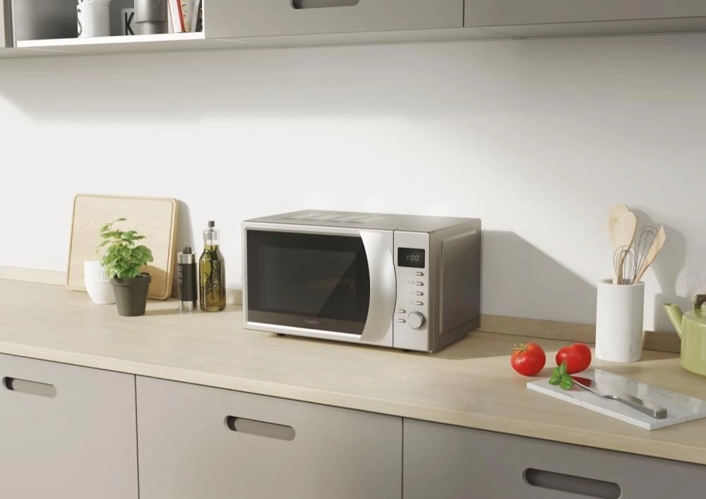 Candy Smart CMG2071DS Superficie piana Microonde con grill 20 L 700 W Argento
