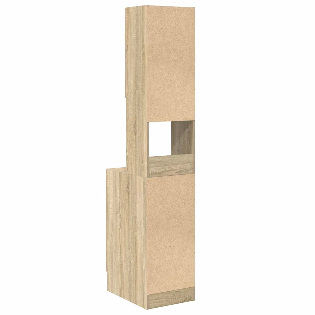 Mobile da cucina-Armadio da cucina Beige 35 x 50 x 180 cm Legno multistrato