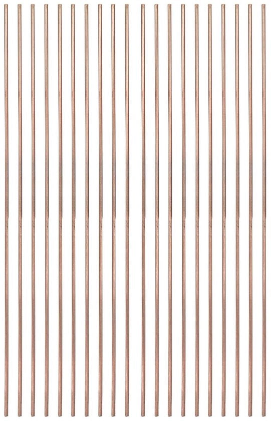 Filamenti di Fosforo a Coperchio - 20 Stuks - 2,5 mm di Diametro - 25 cm di Lunghezza - Adatto per Condizionatori d'Aria e Frigoriferi - Materiale Duraturo - Filamento di Raffreddamento