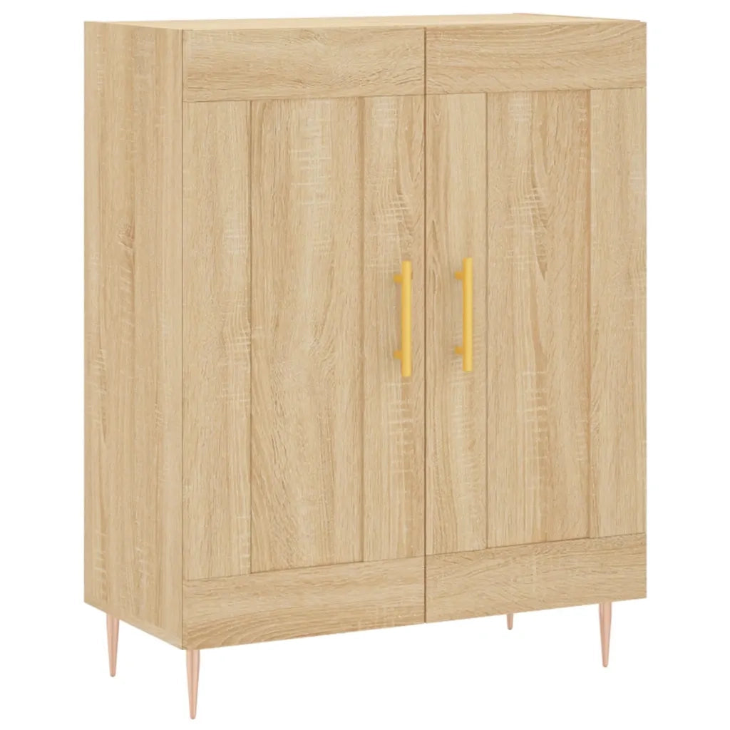 Credenza | Madia | Buffet da pranzo | Armadio da pranzo Rovere Sonoma 69,5x34x180 cm in Legno Multistrato