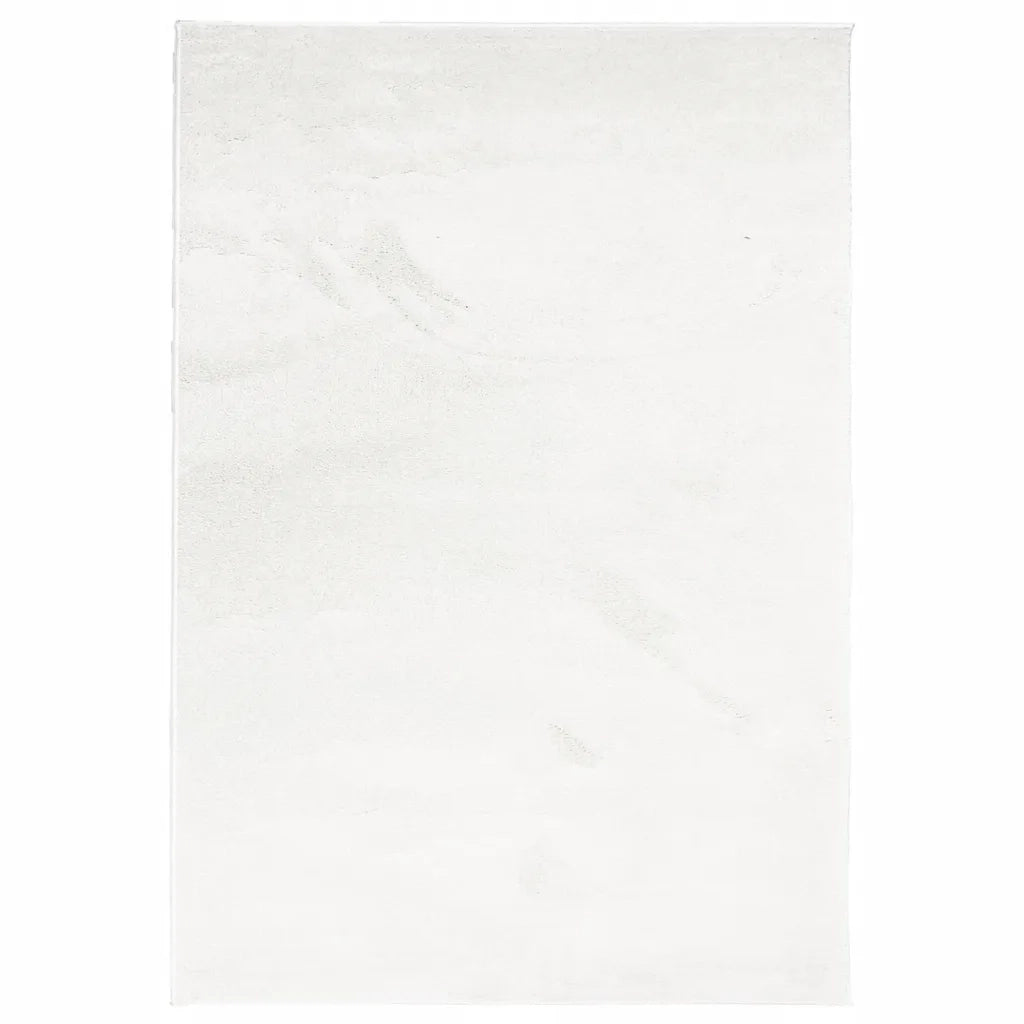 vidaXL Tappeto OVIEDO a Pelo Corto Crema 160x230 cm
