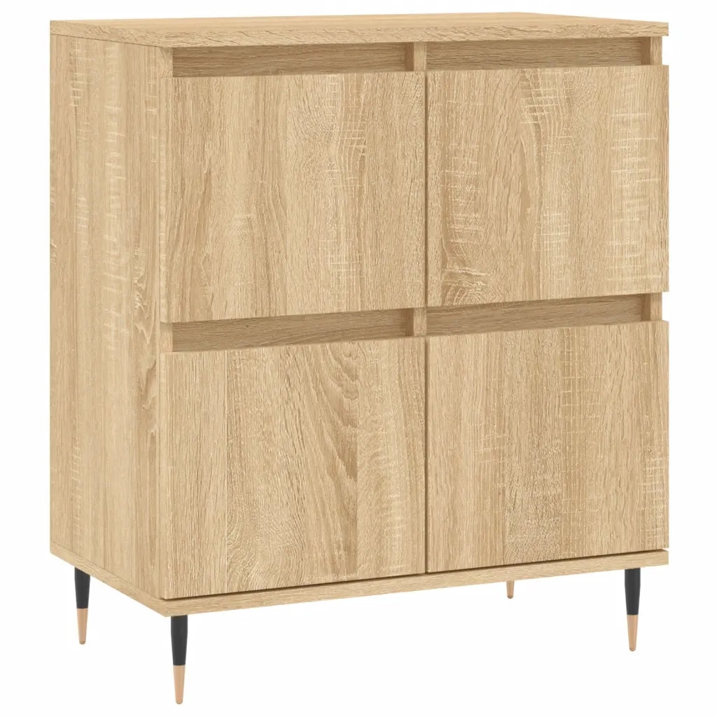 Credenze 3 pz | Madia | Buffet da pranzo | Armadio da pranzo Rovere Sonoma in Legno Multistrato
