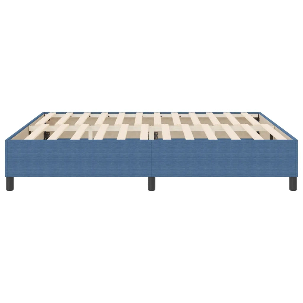 Struttura letto piattaforma Blu 180 x 200 cm Tessuto in Cords 3337425