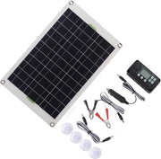 Caricabatteria solare per pannello solare 30A 50W - Portatile per RV e barca.