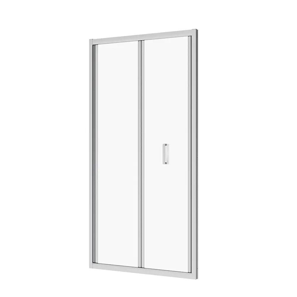Porta doccia 90 cm apertura a libro vetro opaco | Capri