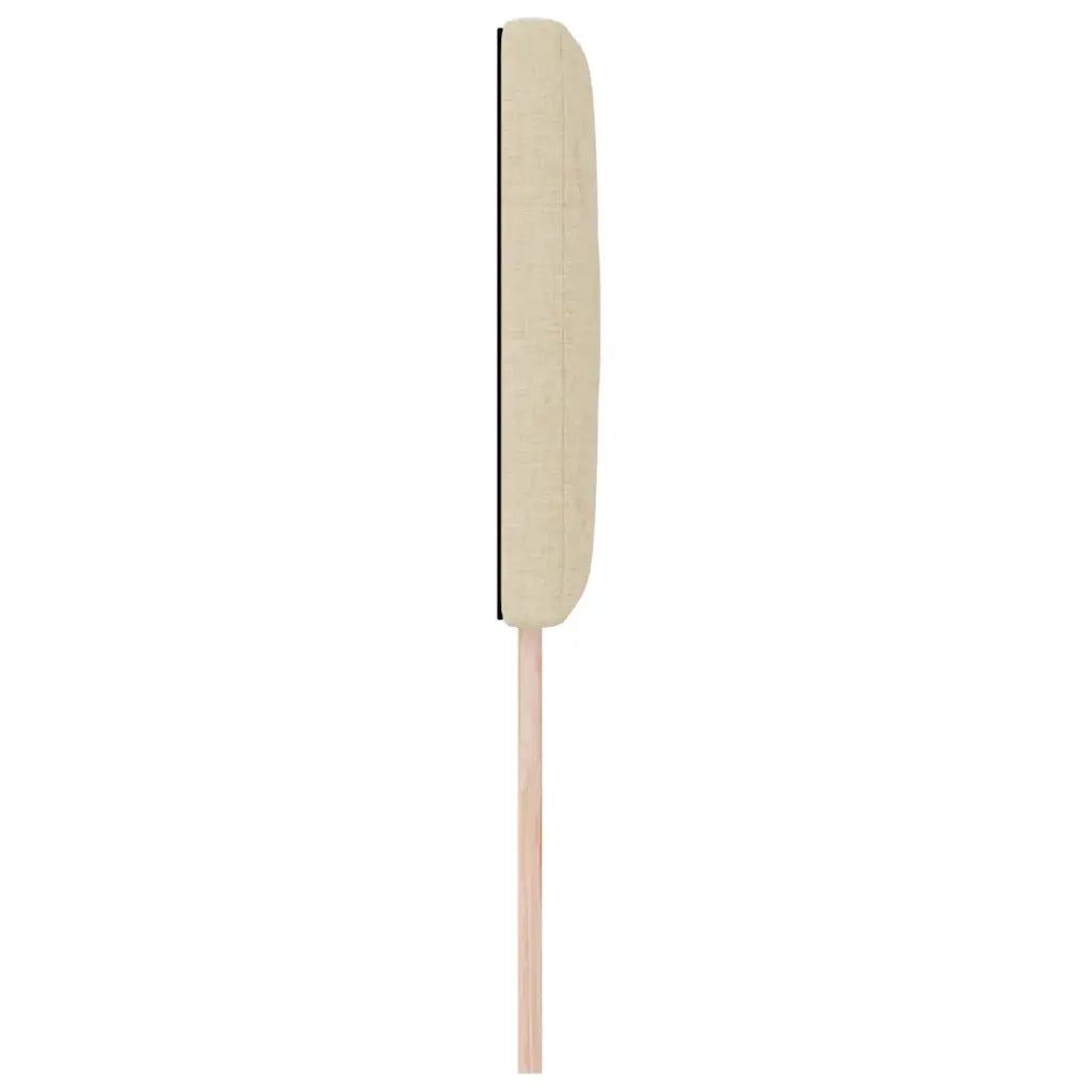 Testiera | Testata LED Crema 80 cm Tessuto