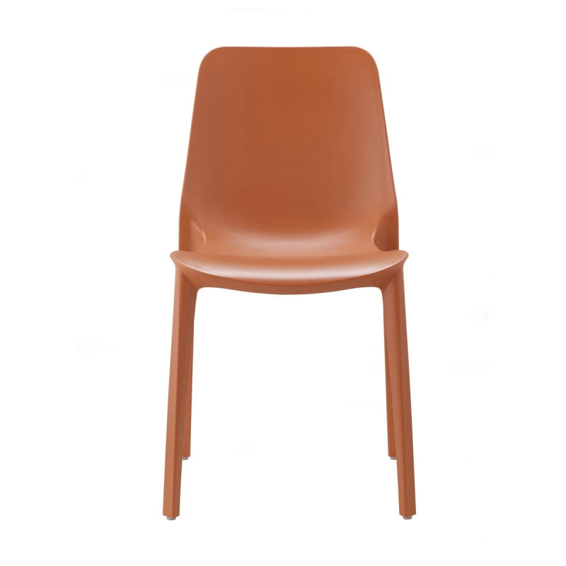 SET 6 SEDIE GINEVRA TECNOPOLIMERO SCAB DESIGN - Terracotta 73