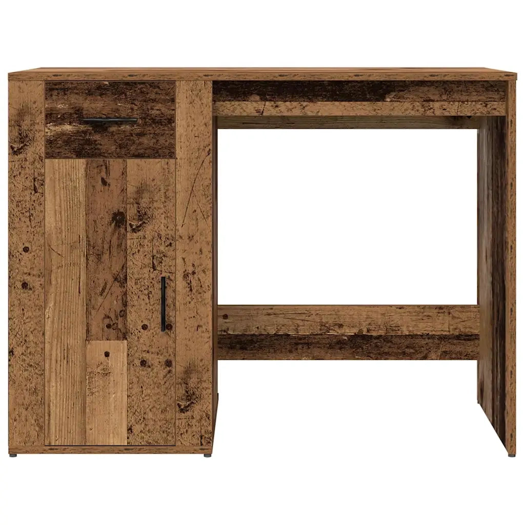 vidaXL Scrivania Legno Antico 100x49x75 cm in Legno Multistrato