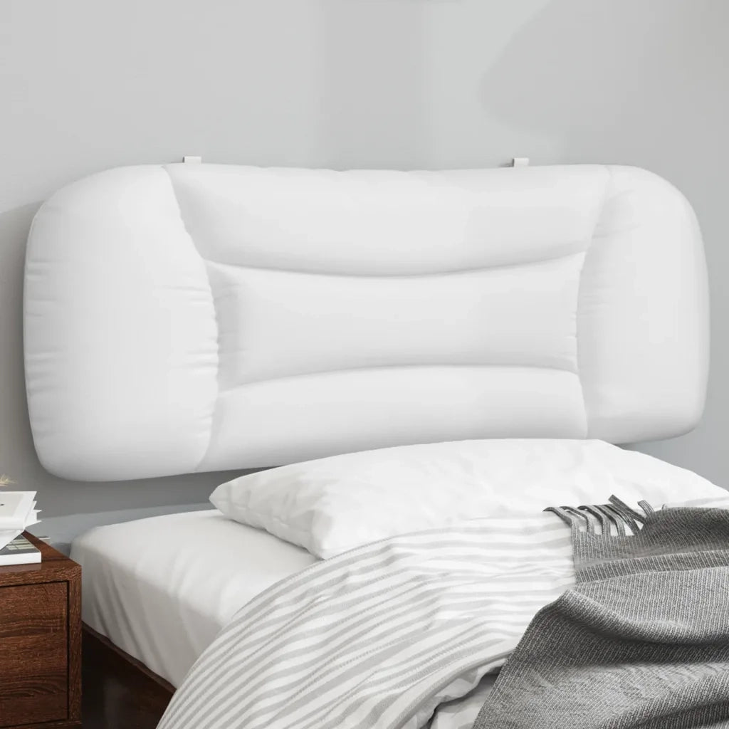 Cuscino Testiera Hvar Bianco 100 cm in Similpelle CFW4948778