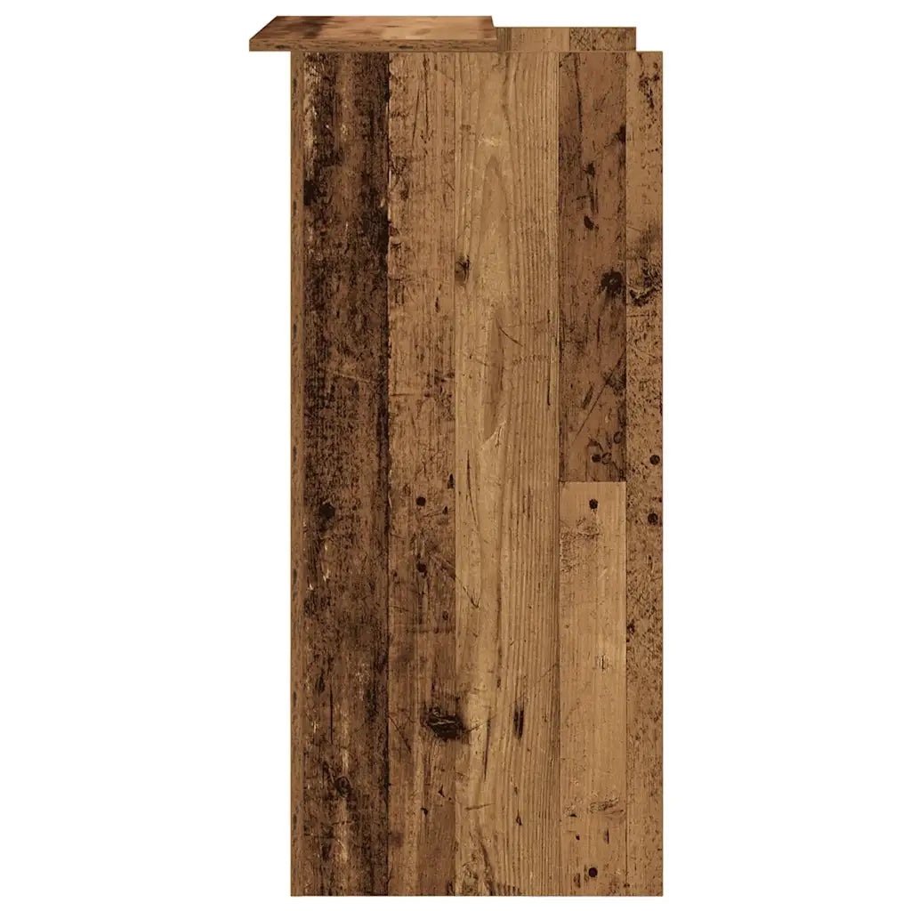 vidaXL Banco Reception Legno Antico 55x50x103,5 cm Legno Multistrato