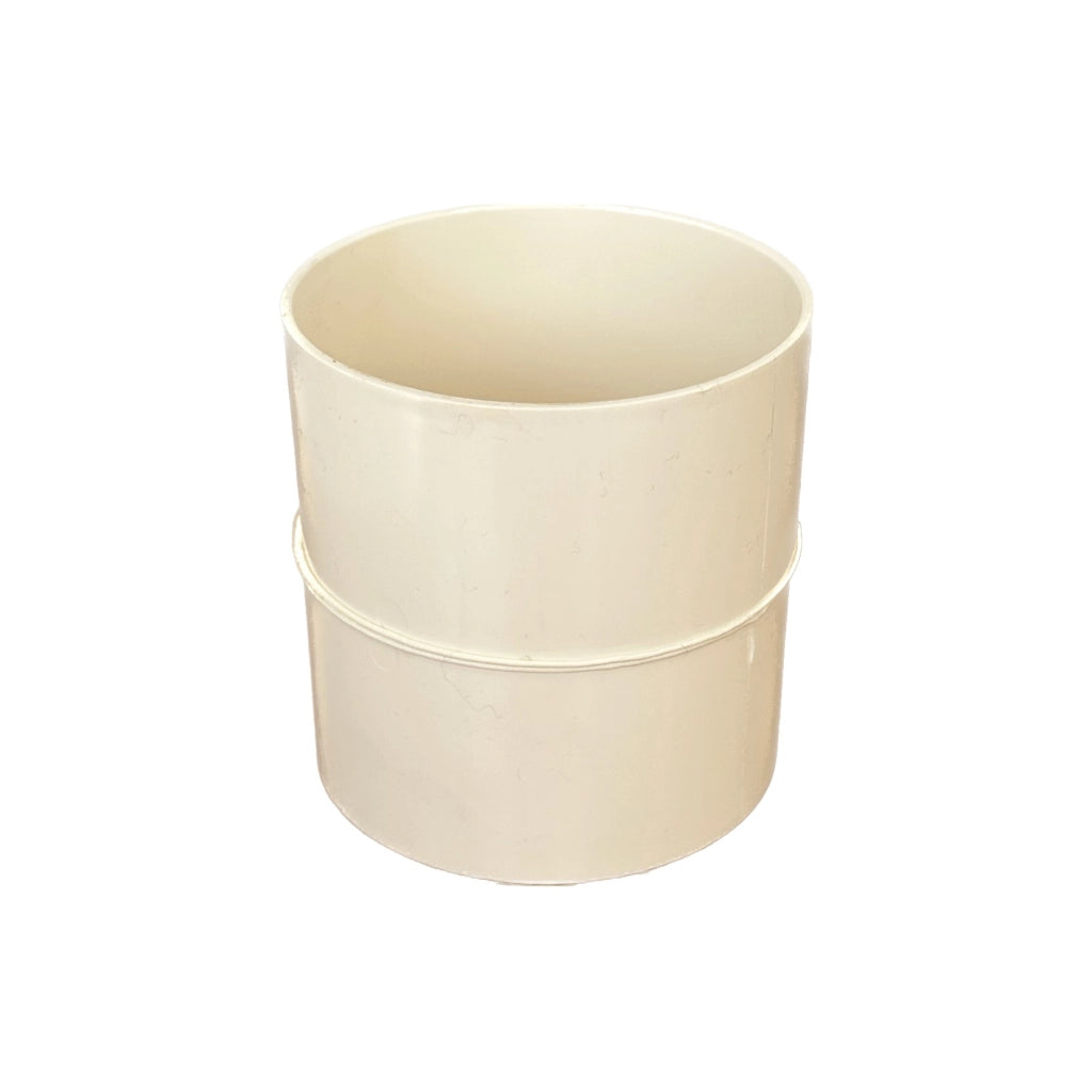 Manicotto femmina-femmina in pvc : Colore - Avorio, Diametro - 140